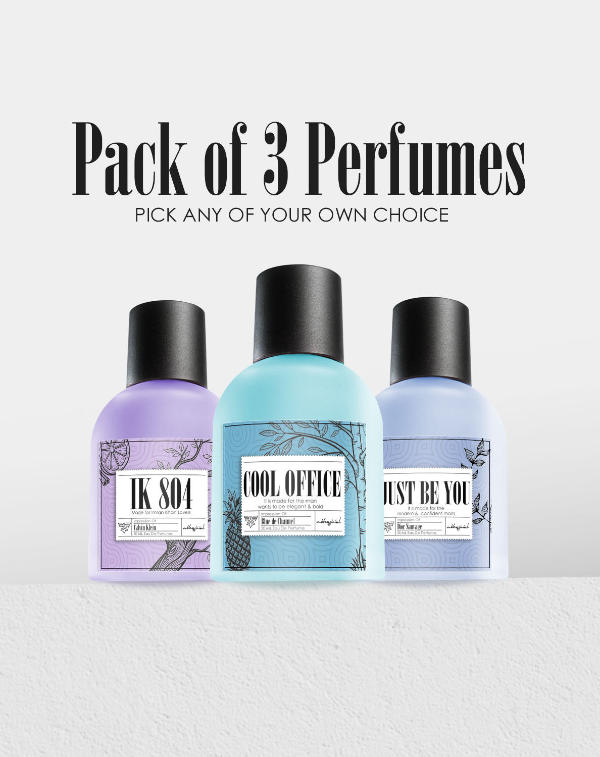 Pick Any 3 Perfumes